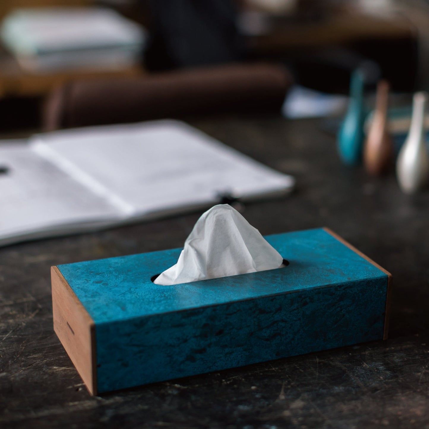 tissue box case