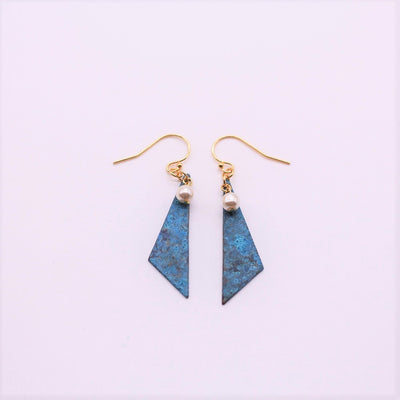 m_pierced earrings "icicle"