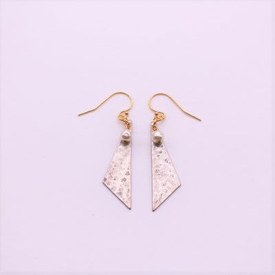 m_pierced earrings "icicle"