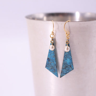 m_pierced earrings "icicle"