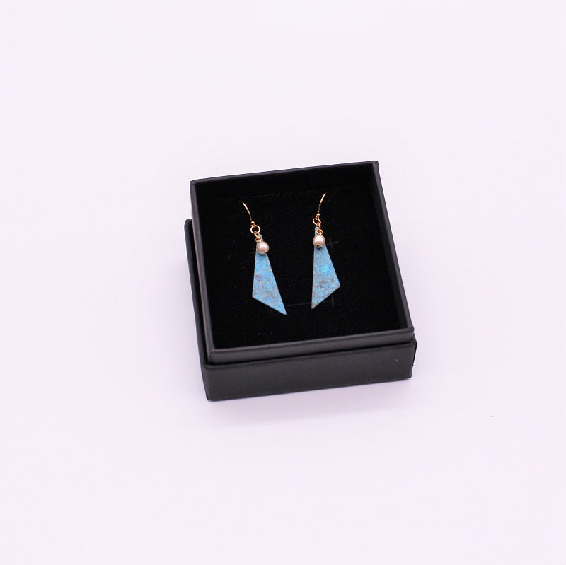 m_pierced earrings "icicle"