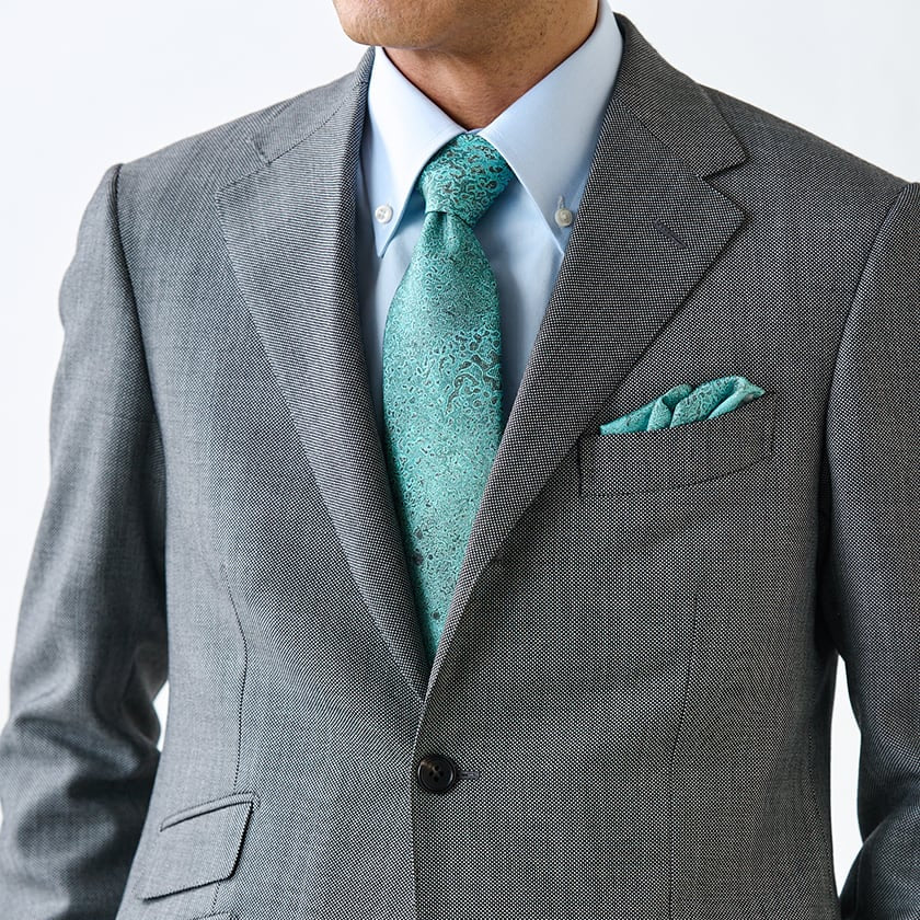 ORII FABRICS シルクネクタイ