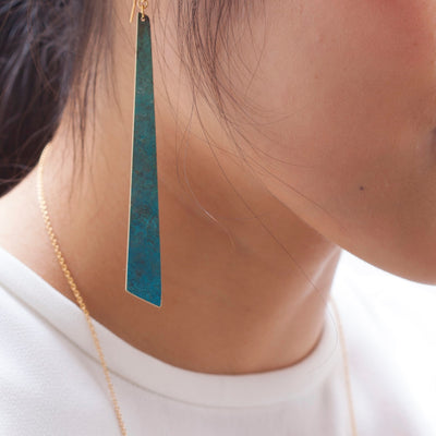 irise_gradation pierced earrings