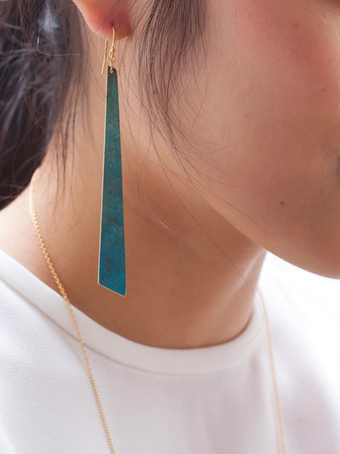 irise_gradation pierced earrings